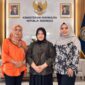 Wabup Touna, Surya Lapasiri Saat Melakukan Kunjungan ke Kementerian Pariwisata Guna Membahas Persiapan Kabupaten Touna Mengikuti Word Travel Market.
