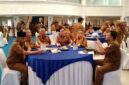 Bupati Touna, Ilham Lawidu Saat Menghadiri Rapat Koordinasi Percepatan Program 3 Juta Rumah di Rujab Gubernur Sulteng.