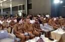 Bupati Touna, Ilham Lawidu Saat Menghadiri Gerakan Gerakan Usaha Berani Ekspor di Millinea Grand Ballroom di Kota Palu.