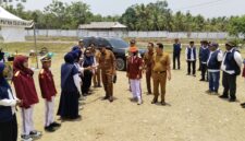 Bupati Ilham Lawidu Saat Menghadiri Open House Memperingati Satu Tahun Berdirinya Sekolah Rakyat.