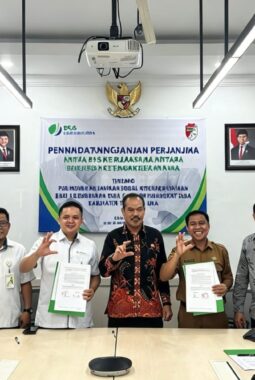 Perkuat Perlindungan Pekerja Desa, Pemda Touna dan BPJS Ketenagakerjaan Menandatangani Perjanjian Kerjasama