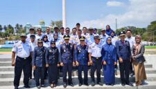 Bupati Touna, Ilham Lawidu Saat Menghadiri Harbubnas di Kabupaten Banggai.