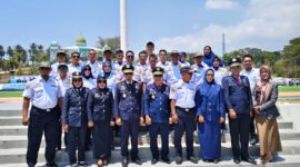 Bupati Touna, Ilham Lawidu Saat Menghadiri Harbubnas di Kabupaten Banggai.