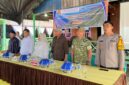 Wakil Bupati Surya Lapasiri Saat Menghadiri Sosialisasi Kajian Penetapan Garis Sempadan Danau Banano di Kecamatan Tojo.