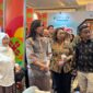Menteri Pariwisata Widiyanti Putri Wardhana mengunjungi boot Pemda Touna dalam ajang WITF di JIEXPO Kemayoran Jakarta, Kamis (15/10/2026).