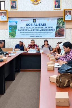 Pemda Touna Mendorong Penguatan Perlindungan Haki dan Perkuat Produk Unggulan Daerah