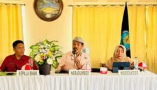 BNNK Touna gelar rapat sinergi bersama stakeholder dalam rangka memperkuat pemberdayaan masyarakat.