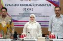 Wabup Touna, Surya Lapasiri hadir sekaligus membuka uji kompetensi camat dalam rangka evaluasi kinerja kecamatan, bertempat di ruang rapat kantor bupati, Kamis (29/10/2026).